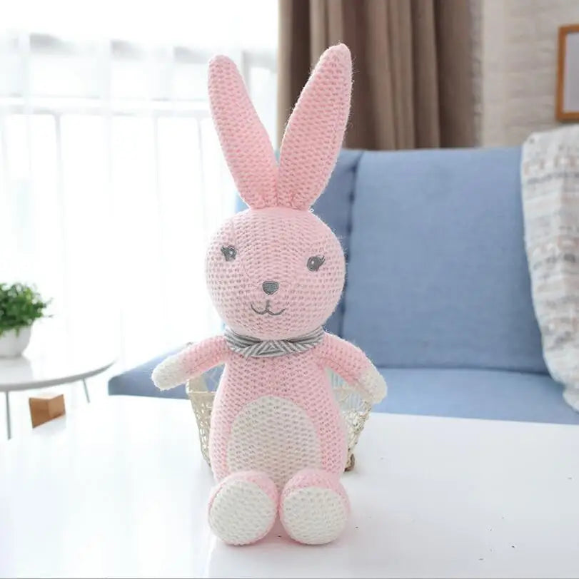 Knitted Unicorn and Elephant Bunny